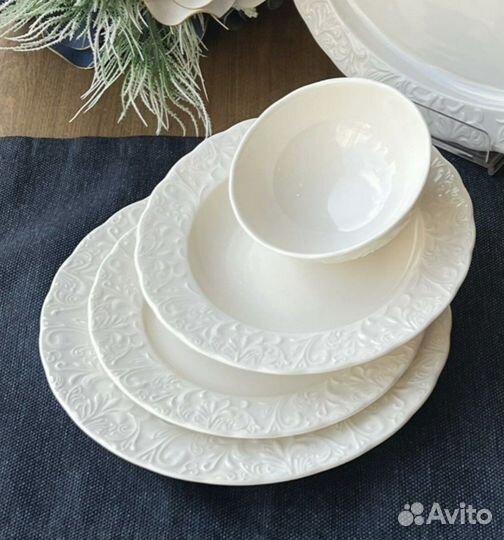 Столовый сервиз на 6 персон 24 предмета 
