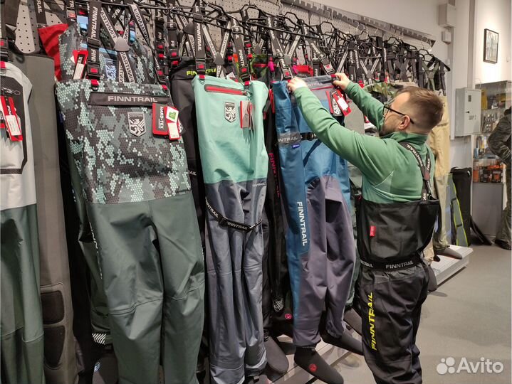 Вейдерсы и ботинки для рыбалки и охоты Finntrail