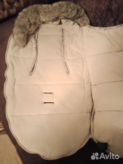 Зимний конверт в коляску