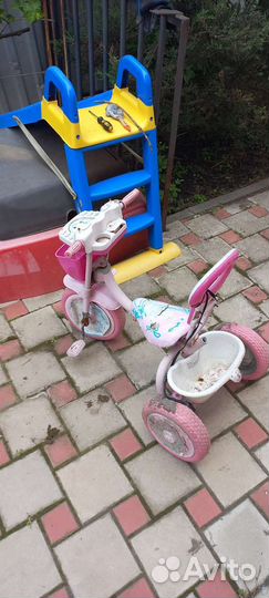 Детский трёхколёсный велосипед