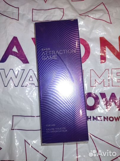 Мужская парфюмер вода attraction game FOR HIM 75мл