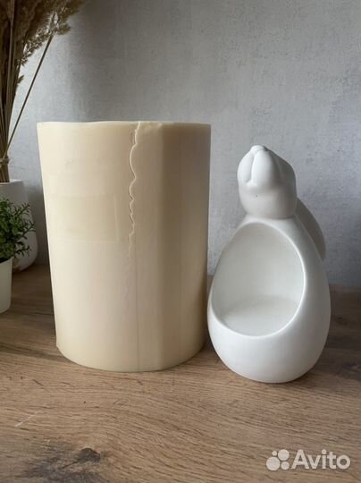 Силиконовая форма Кролик, Мечтательница, чайка