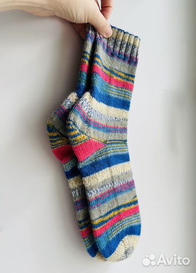 Женские вязаные носочки р.37