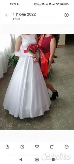 Свадебное платье