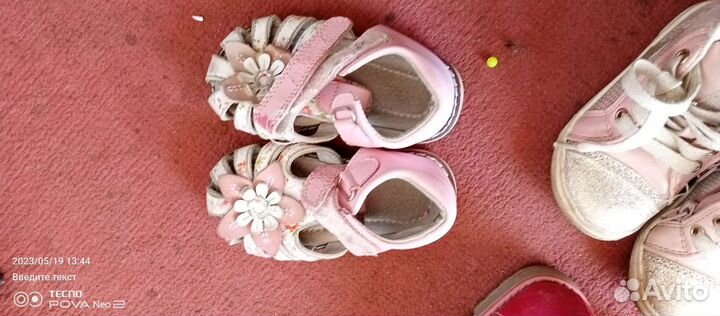 Обувь для девочки 22 размер и 21