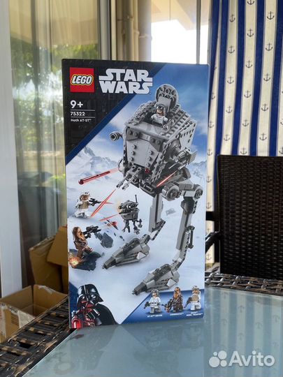 Lego 75322 AT-ST на планете Хот