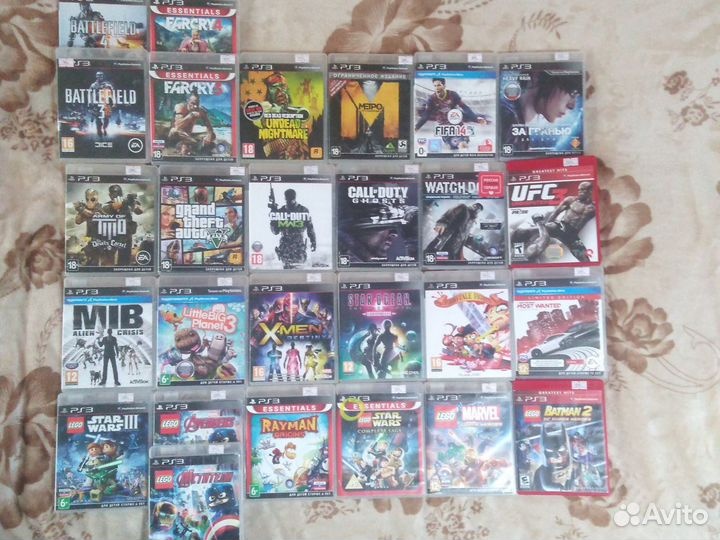Игры Sony PS 3 (большой выбор игр в упаковке репак