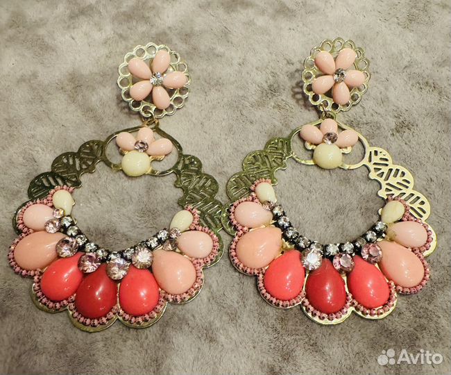 Серьги бижутерия