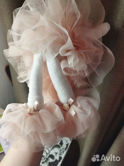 Мягкая игрушка кошка-балерина