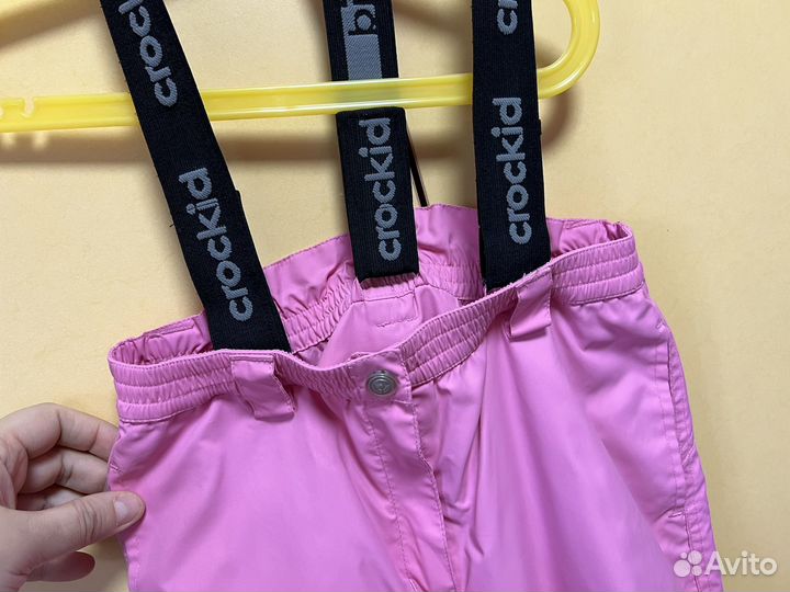 Брюки демисезонные для девочки Crockid