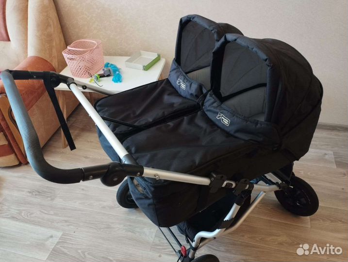 Коляска для двойни 2 в 1