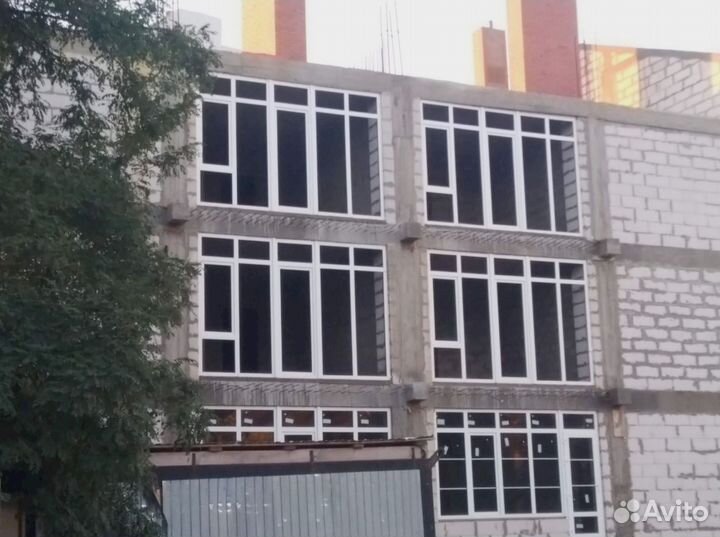 Окна алюминиевые, витражи, двери, фасады