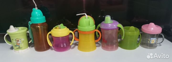 Поильники, бутылочки, соски пакетом