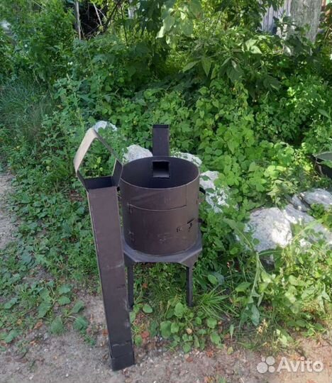 Печь 3 мм на 12 лит казан