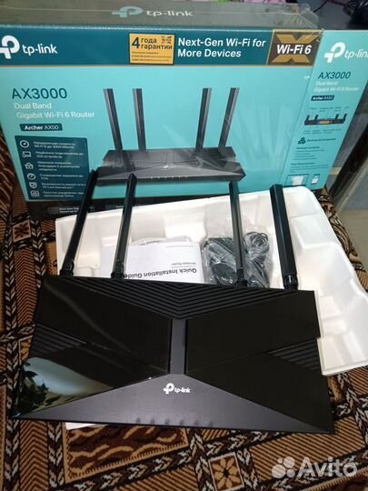 Wifi роутер tp link archer ax3000(гигабитный порт)