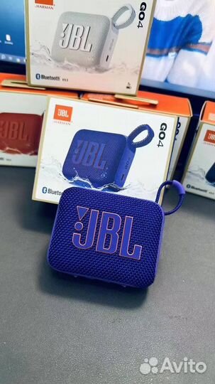 Колонка беспроводная JBL Go 4, музыкальная