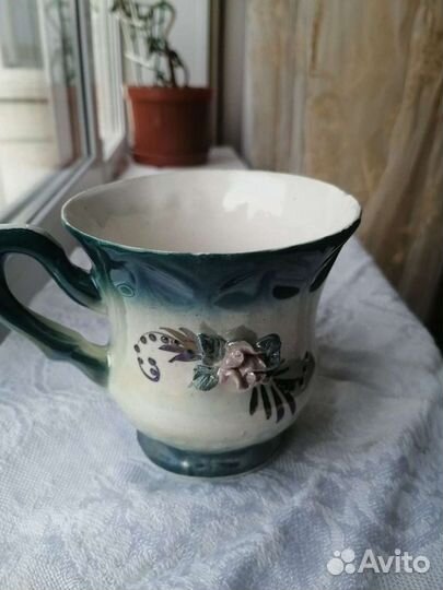 Сервиз чайный, кисловодский фаянс