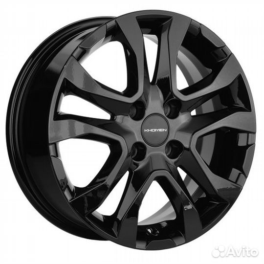 Khomen 1503 : 6x15 4*100 Et:40 Dia:60.1 Black