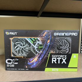 Новая Видеокарта Palit GeForce RTX 3070 GamingPro