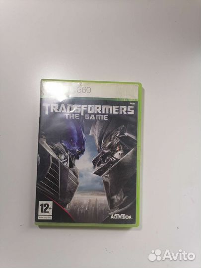 Диск на xbox 360 Transformers tne game