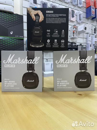 Оригинальные Marshall Major 4 black