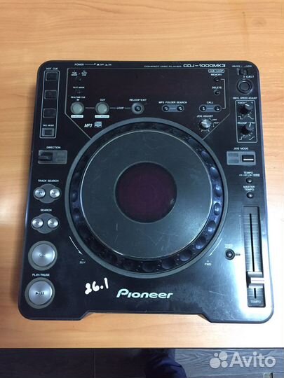DJ CD проигрыватель pioneercdj-100mk3