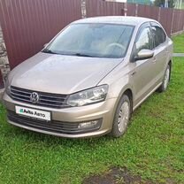 Volkswagen Polo 1.6 MT, 2018, 89 000 км, с пробегом, цена 1 280 000 руб.