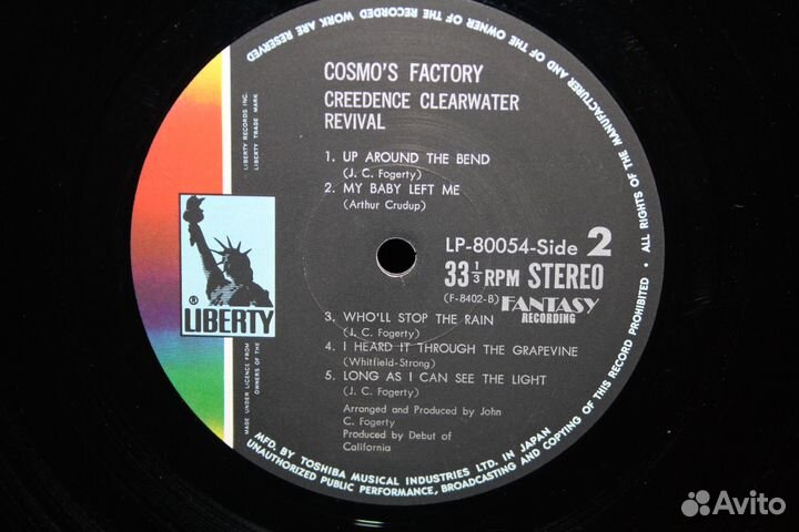 Виниловая пластинка creedence clearwater revival