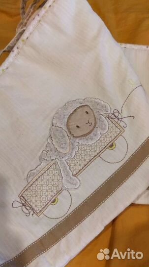 Бортики в детскую кроватку