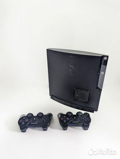 Sony Playstation 3 Slim 500 + 80 игр PS3