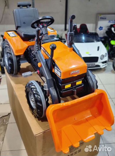 Педальная машина экскаватор