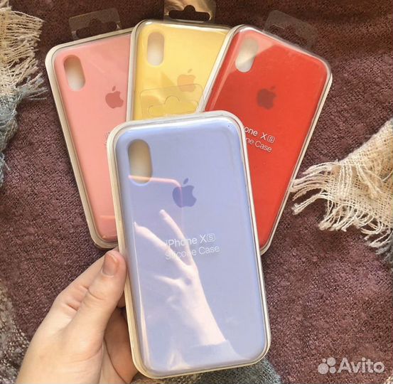 Силиконовые чехлы iPhone
