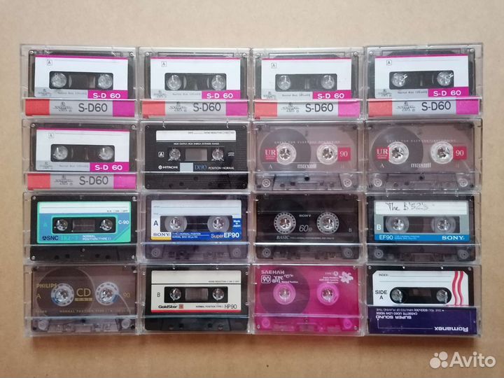 Аудиокассеты (Type I и II)