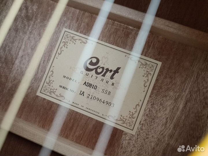 Cort AS 810 SSB акустическая гитара