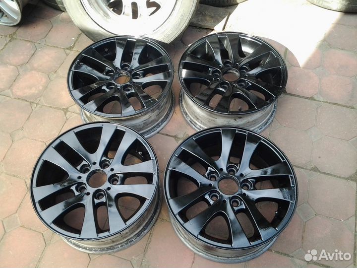 Диски 5х120р16 от бмв е90 черные