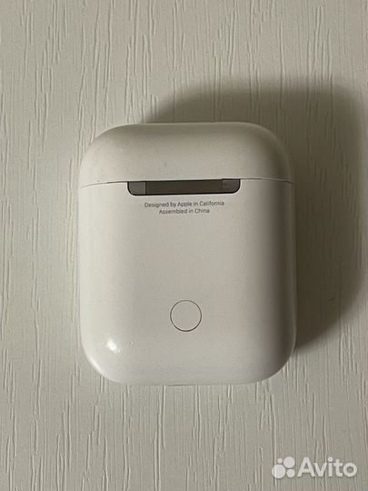 Кейс для airpods 1-го поколения оригинал