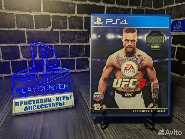 UFC 3 PS4 диск