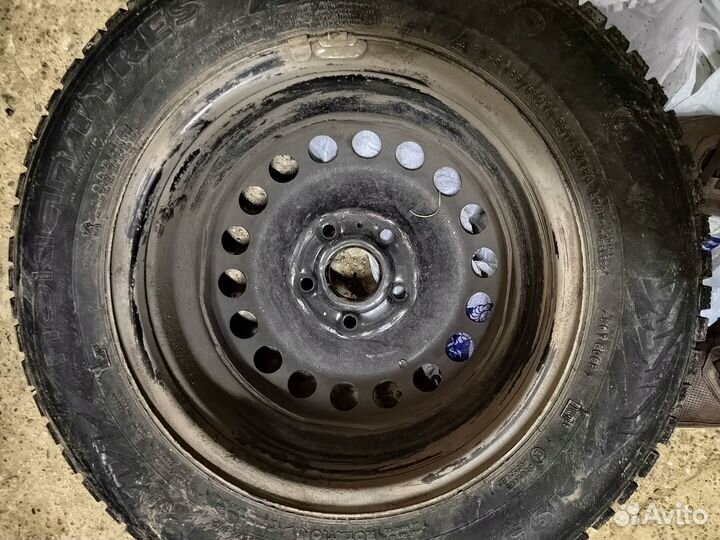 Комплект зимних колёс на Skoda Octavia A7