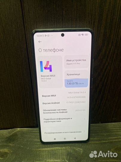 Xiaomi Redmi Note 11T Pro, 8/256 ГБ