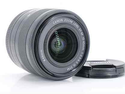 Canon EF-M 15-45mm f/3.5-6.3 IS STM отл.сост