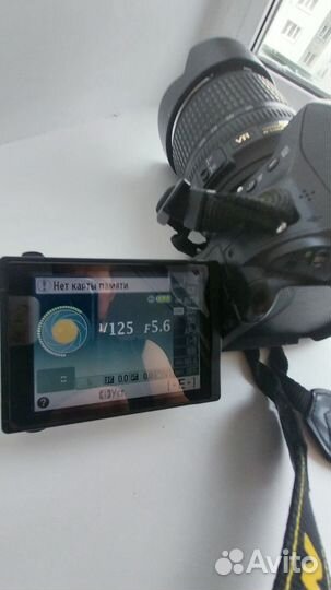 Комплект Nikon D5100,объектив VR18-105