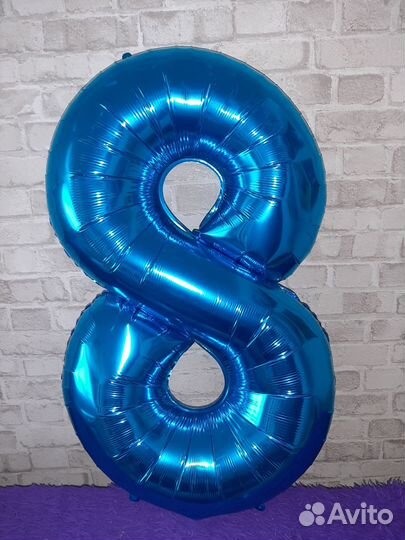 Цифра 8 на день рождения