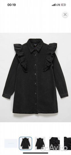 Джинсовое платье для девочки