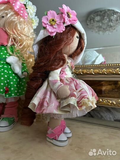 Интерьерная кукла ручной работы
