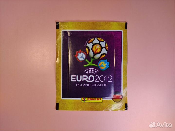 20 пакетов panini Чемпионат Европы 2012 (наклейки)