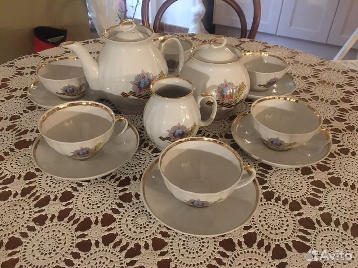 Чайный сервиз Дулево