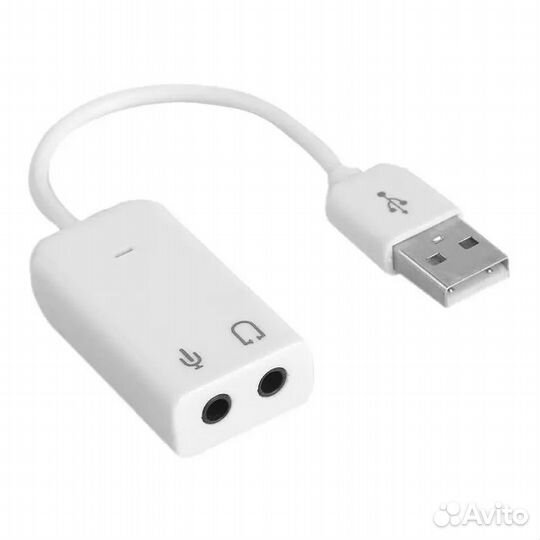 Мини USB звуковая карта