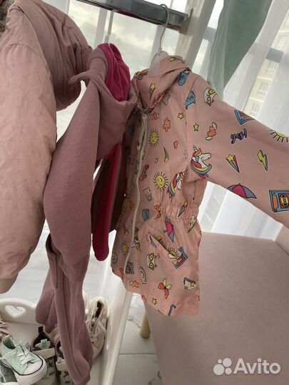 Теплая одежда для девочки 1,5-3 года