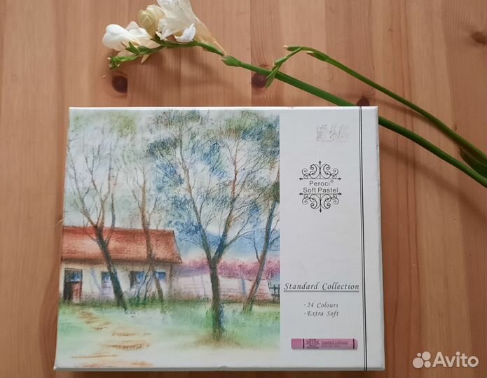 Сухая пастель д/рисования 24 цв., Peroci