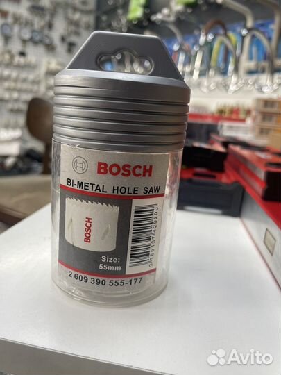 Коронка биметаллическая Bosch 55мм